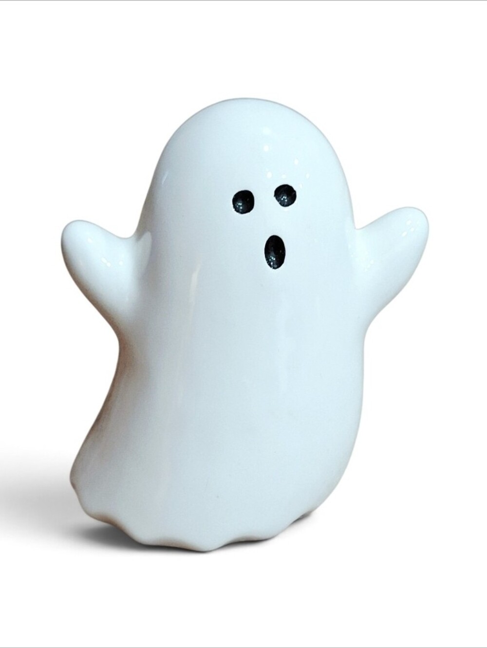 White Ghost Halloween Decor Figurine